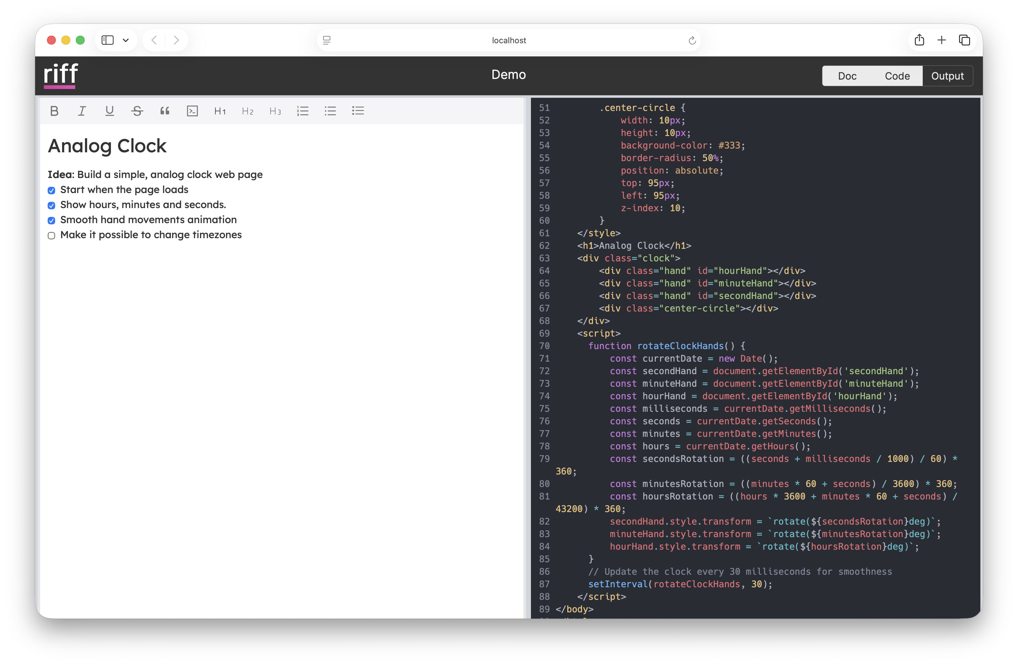 Screenshot